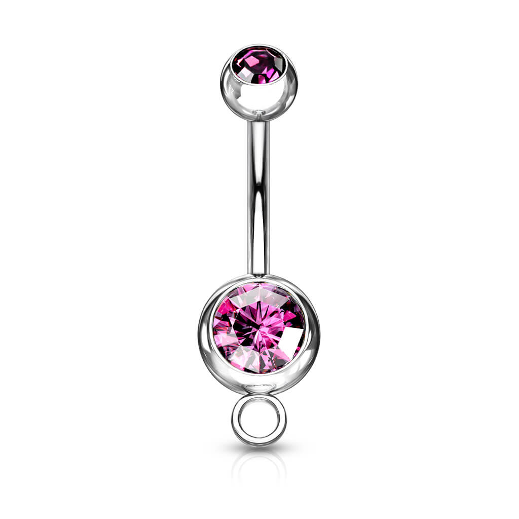 Bauchnabelpiercing Kugel Zirkonia