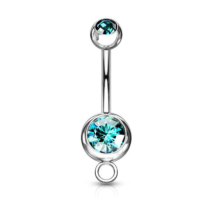 Bauchnabelpiercing Kugel Zirkonia