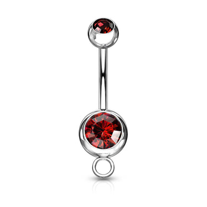 Bauchnabelpiercing Kugel Zirkonia