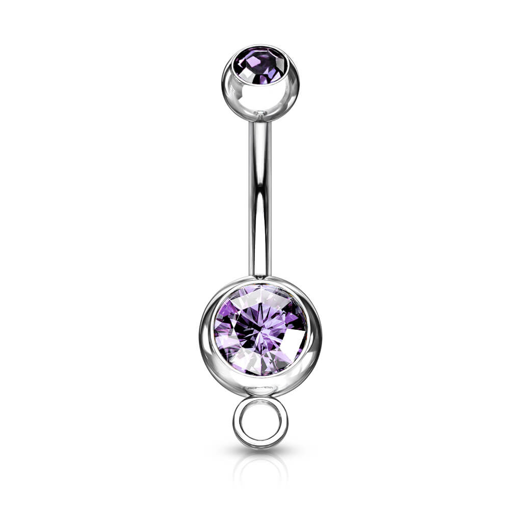 Bauchnabelpiercing Kugel Zirkonia