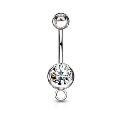 Bauchnabelpiercing Kugel Zirkonia