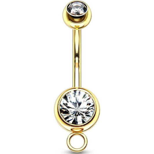 Belly Button Piercing Ball Zirconia