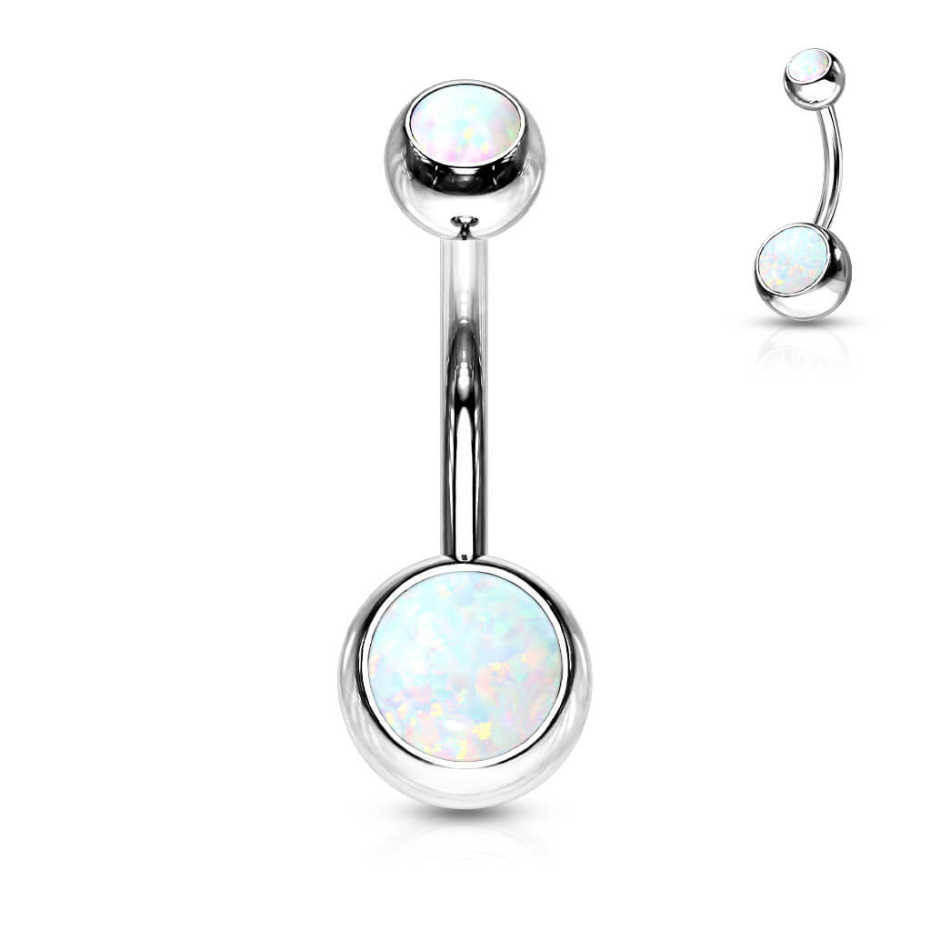 Belly Button Piercing Opal