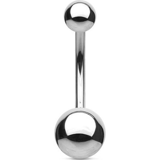 Bauchnabelpiercing Kugel Silber Innengewinde