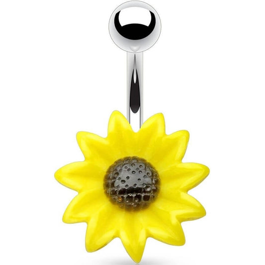 Piercing Nombril Tournesol