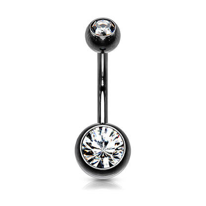 Belly Button Piercing Ball Zirconia