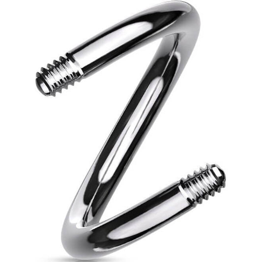 twist shaft silver