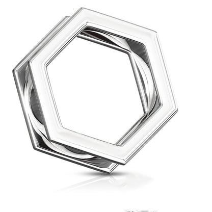 Écarteur Hexagone Argent