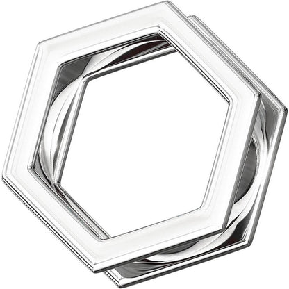 Écarteur Hexagone Argent