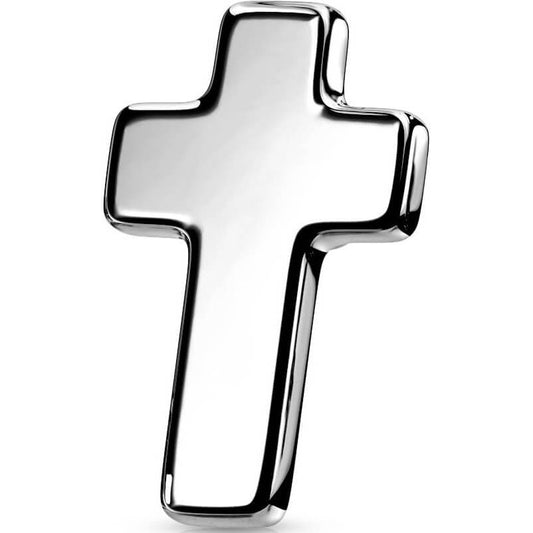 Embout Embout Croix Plate Argent Filetage Interne