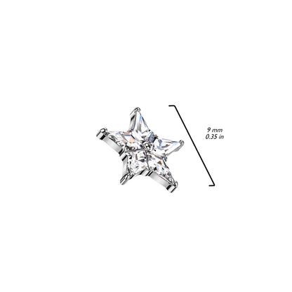 Top Star Zirconia Internally Threaded