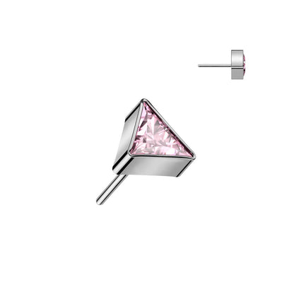 Titanium top triangle zirconia Push-In