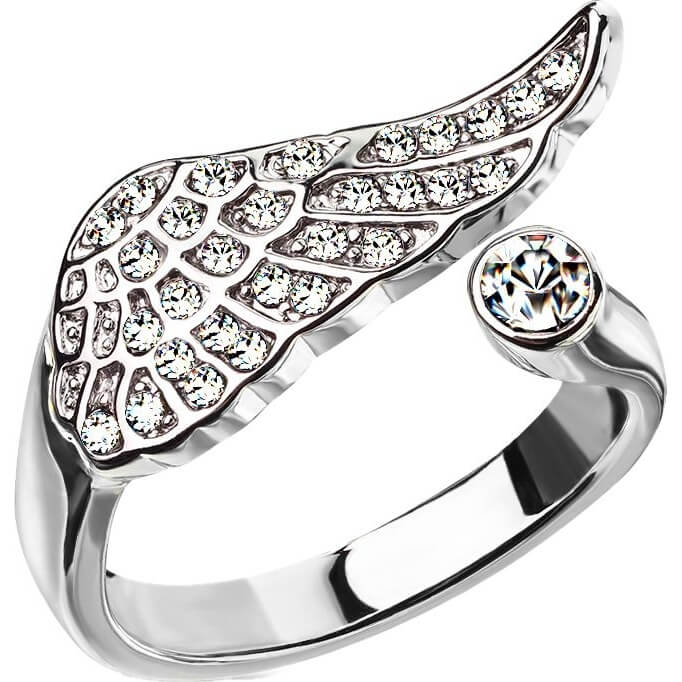 Wing Adjustable Zirconia Silver