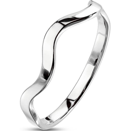 Linea argento ondulata