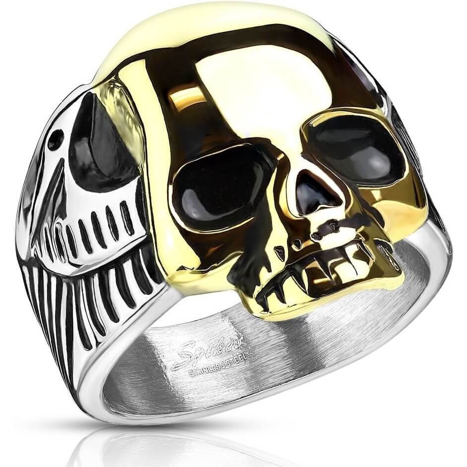 Totenkopf Gold Silber