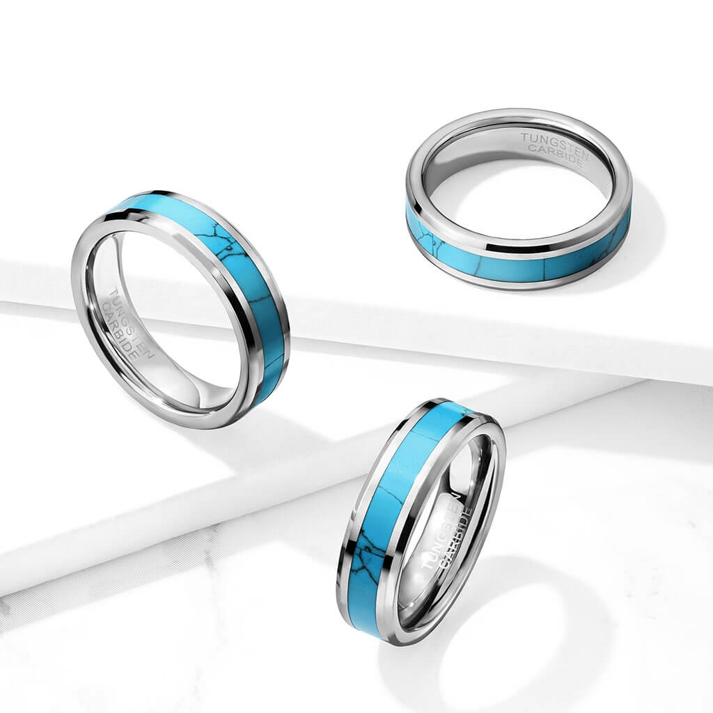 Anneau Turquoise Argent