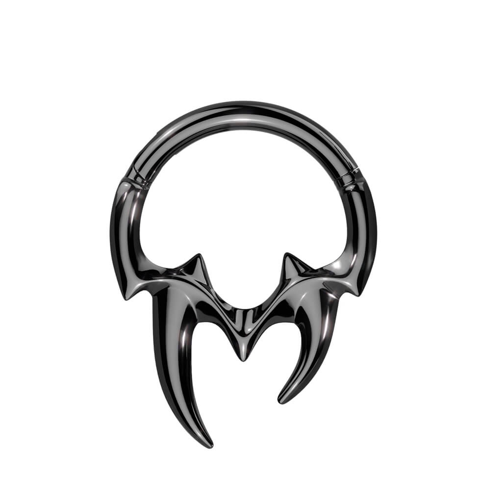 Ring Tribal Fangs Clicker