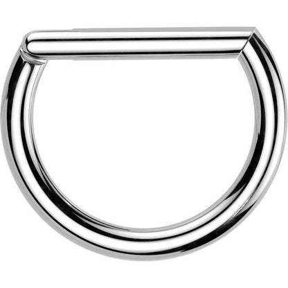 Titanio Anillo Oro plata negro Segment