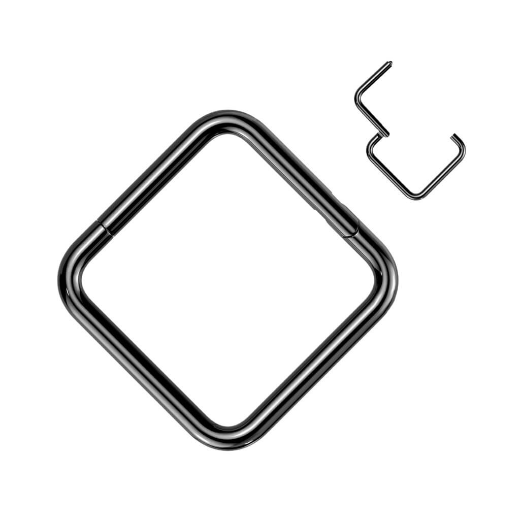 Titanium Ring Square Clicker