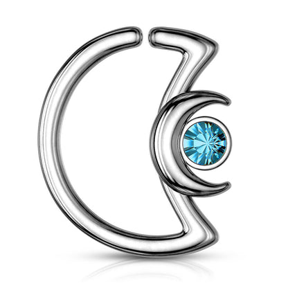 Anillo Circonita lunar Flexible