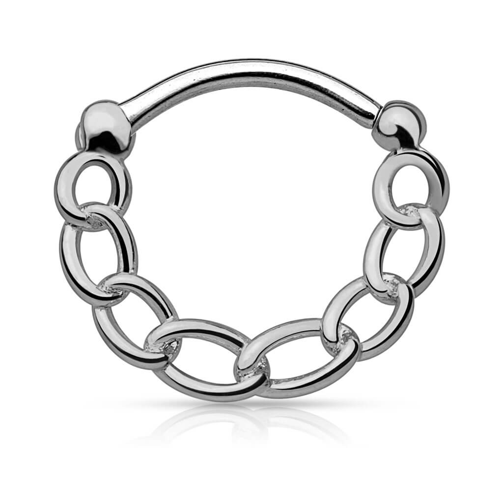 Septum Piercing Clicker Chain Clicker