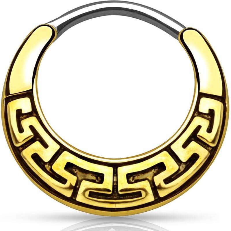 Septum clicker tribal clicker