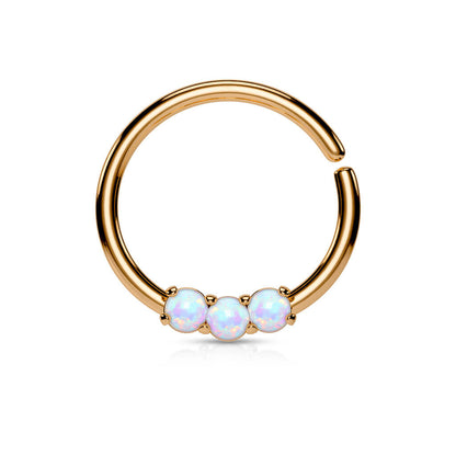 Ring 3 Opal Biegbar