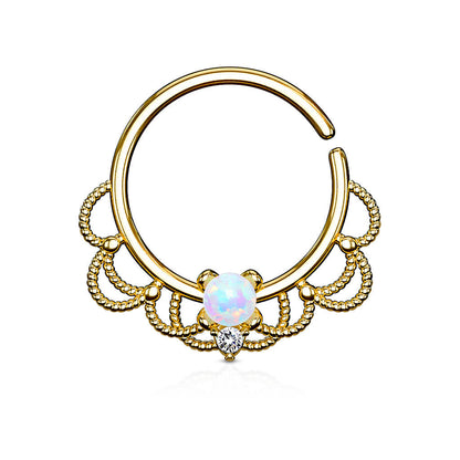 Ring Opal Biegbar