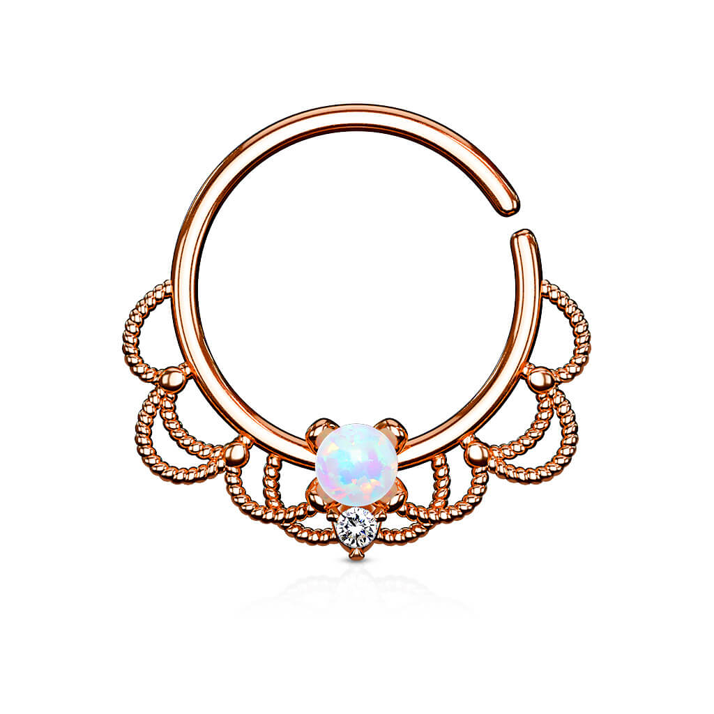 Ring Opal Biegbar