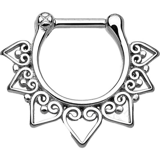 Septum clicker tribal serca clicker