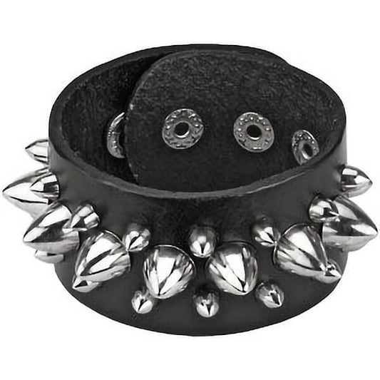 Bracelet Rivets Noir