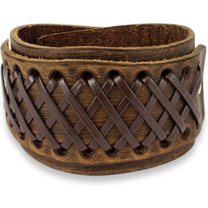 Bracelet Marron Noué