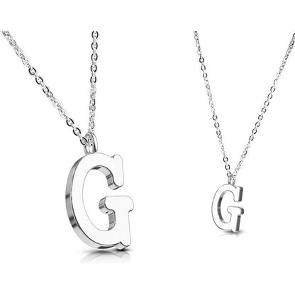 Collier Lettres A-Z Argent