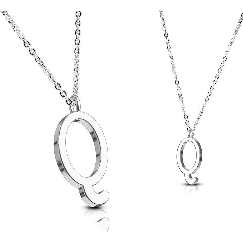 Collier Lettres A-Z Argent