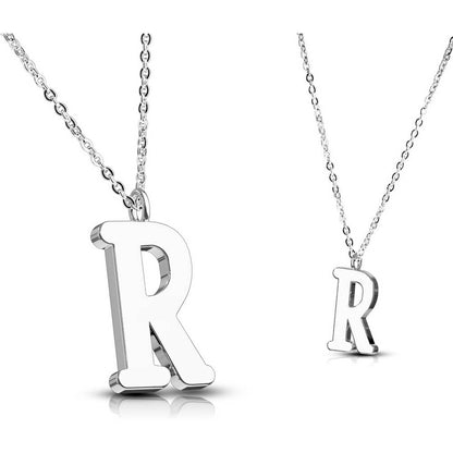 Collier Lettres A-Z Argent