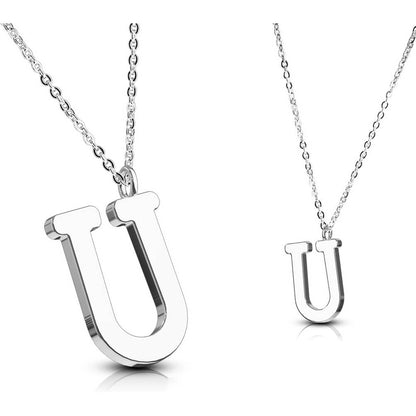 Collier Lettres A-Z Argent