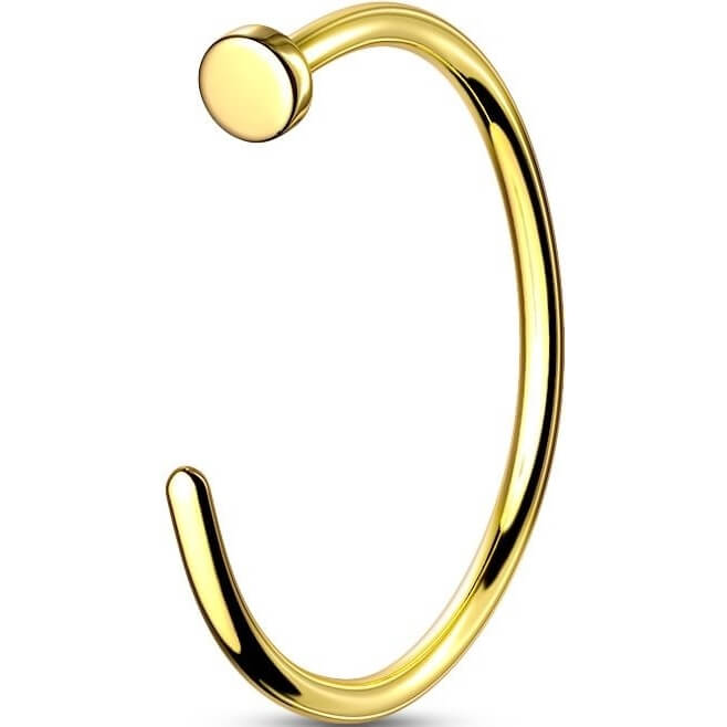 Nose Hoop Half Hoop Ring