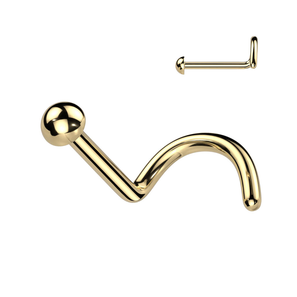 Titanium Nose Screw Ball