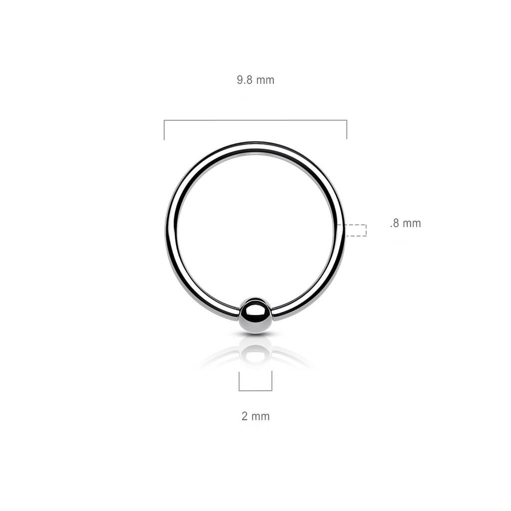 Titan Ring Kugel Biegbar