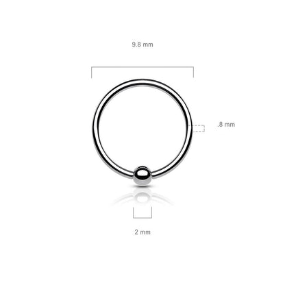 Titan Ring Kugel Biegbar