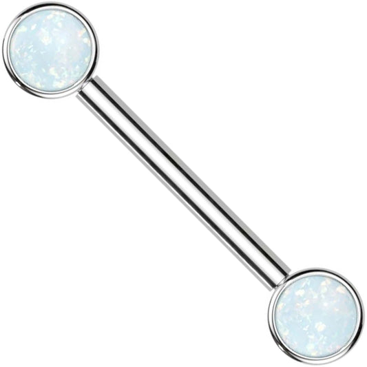 Titan Nippelpiercing Opal Innengewinde