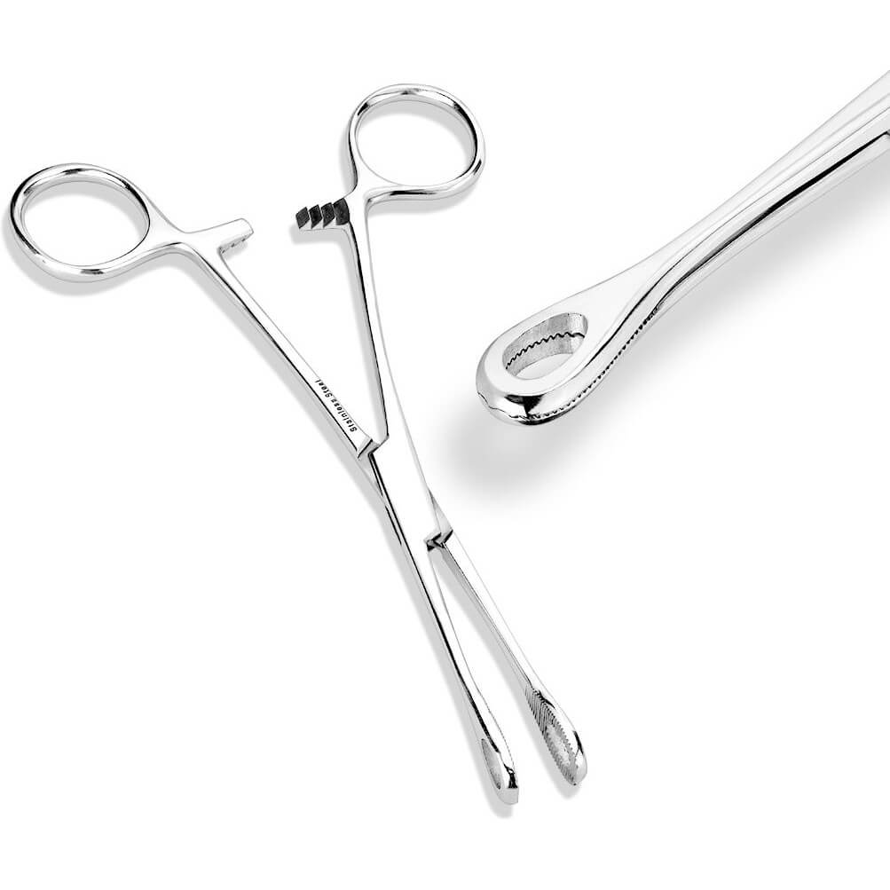 Forester forceps small stainless steel