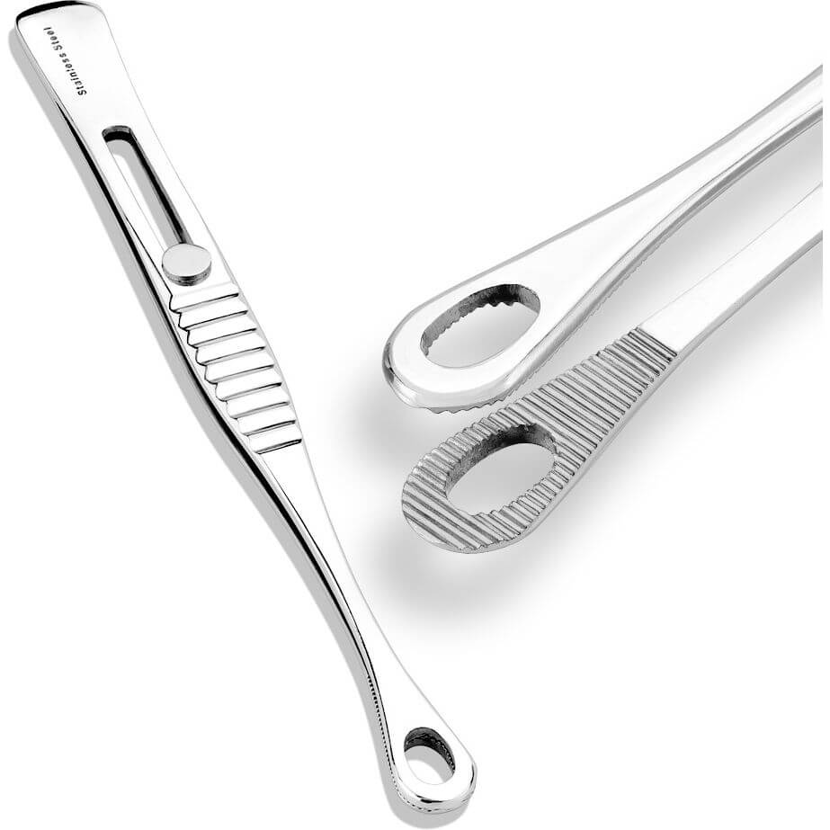 Small forester tweezer stainless steel