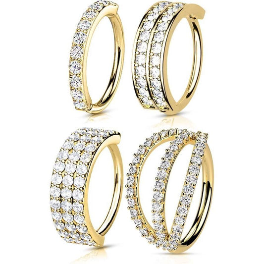 Ring Set Zirconia Bendable