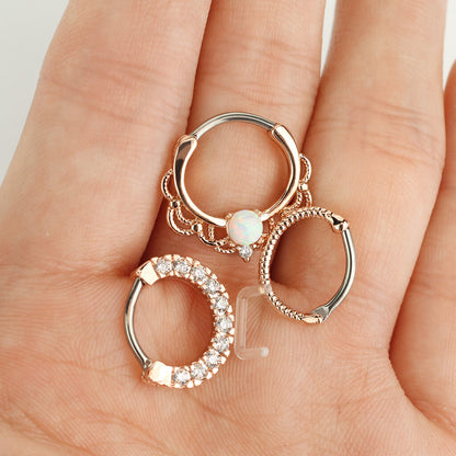 Septum Piercing Set Biegbar