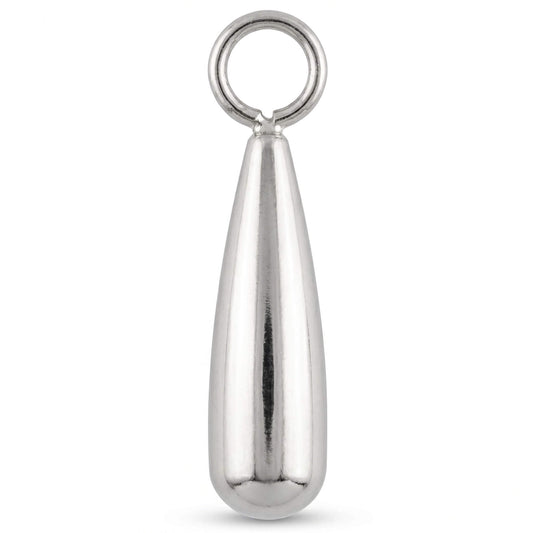 Titanium Attachment Solid Elongated Teardrop