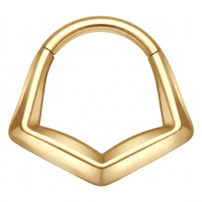 Titanium Ring Triangle Clicker