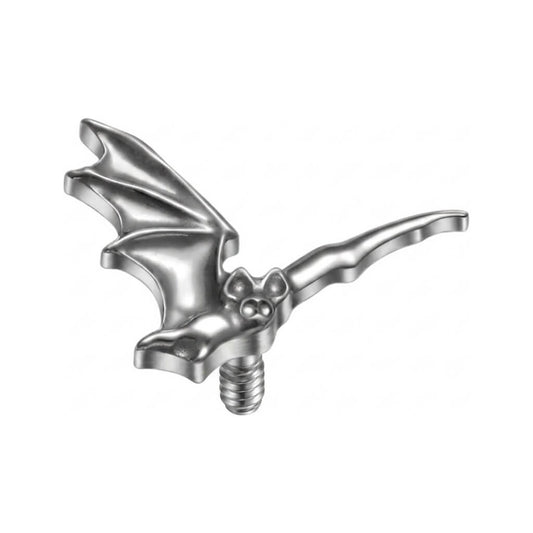 Titanium Top Bat With Spread Wings Internally Threaded